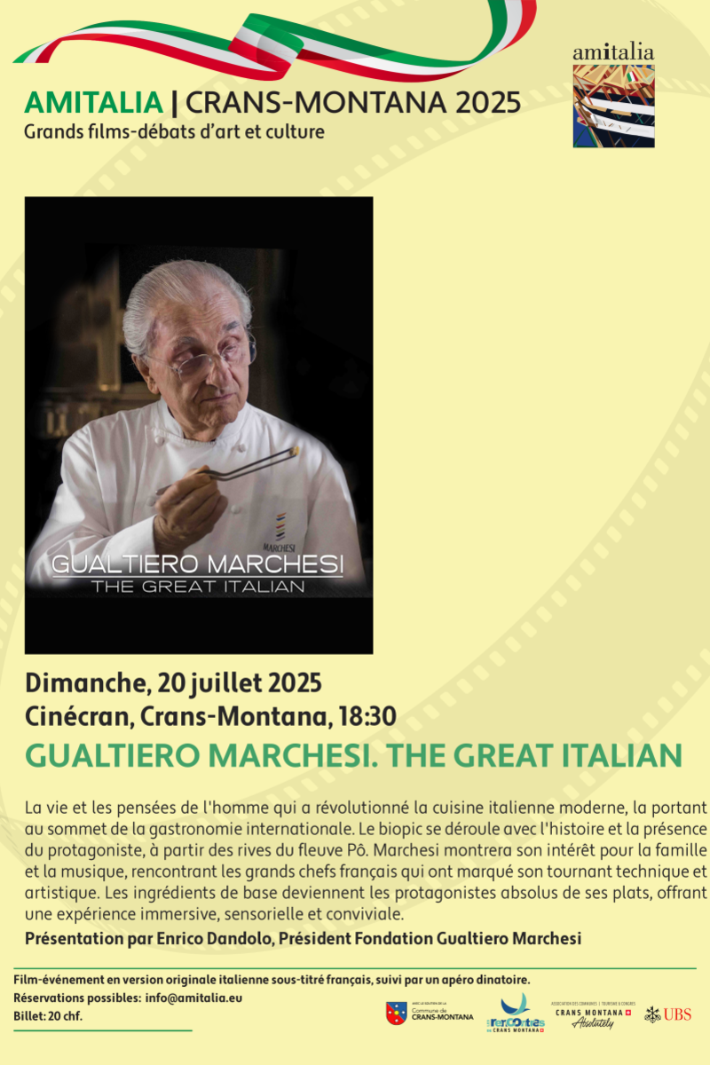 amitalia: Gualtiero Marchesi, The Great Italian
